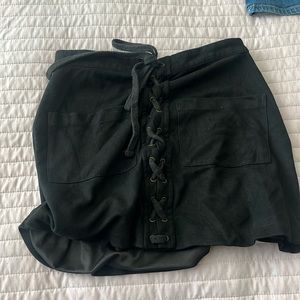 Black skirt